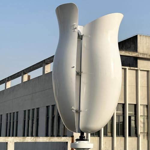 Zestaw pionowej turbiny wiatrowej – lewitacja magnetyczna, regulator niskiego poziomu hałasu do użytku na zewnątrz, do ogrodu, ekologiczne rozwiązanie energetyczne