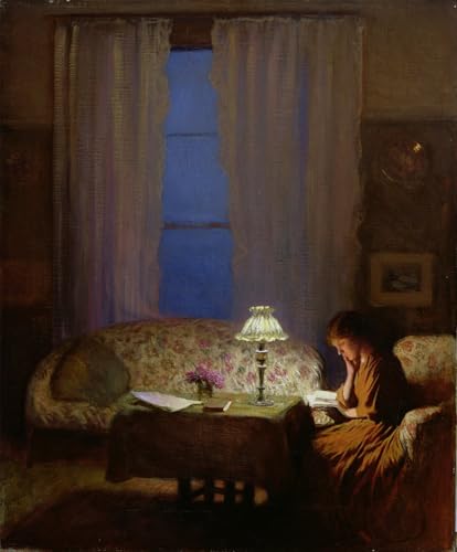 Peinture pour décoration salon George Clausen grand format