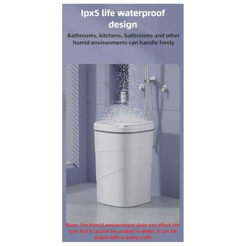 Basurero inteligente con sensor infrarrojo automático para baño y cocina 6