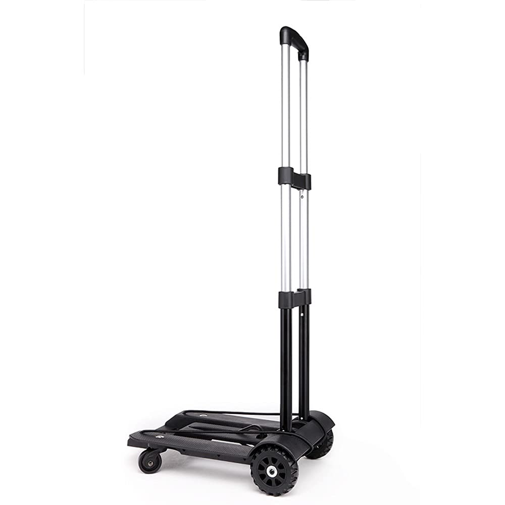 Carrello Pieghevole per Ruote a Mano Pieghevole per Carichi Pesanti da 40 Kg Carrello Pieghevole per Carriola Carrello per Bagagli da Viaggio Carrello per la Spesa Portatile per Uso Domestico