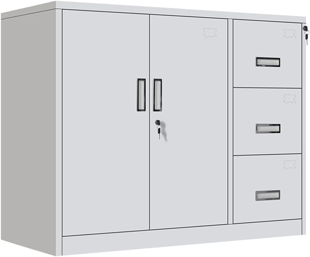 Aioneer Steel Vertical File Cabinet For Home Office Storage Durable Metal Cabinet For Organization And Security