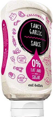 Sauce/Dressing 300ml - 0g Fat - 0g Sugar - Vegan - Low Carbs - Lactose Free Sauces Dressings (Sauce - Garlic)