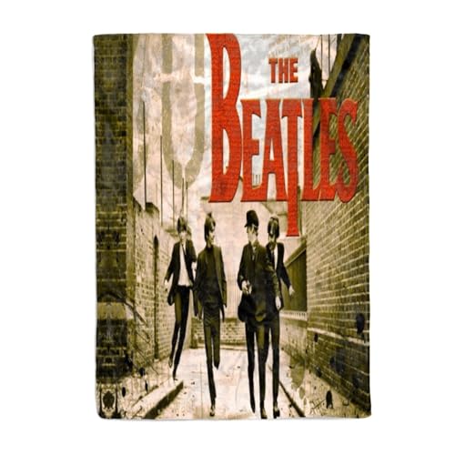 CHEWYZ Couverture Polaire Chaude en Flanelle The Beatles pour canapé, Chambre à Coucher, Voyage, Enfants, Couverture Polaire Moelleuse en Microfibre – Douce et légère 100x130cm - Les Beatles, Paul McCartney, John Lennon, RIngo Starr, George Harrison CHEWYZ Couverture Polaire Chaude en Flanelle The Beatles pour canapé, Chambre à Coucher, Voyage, Enfants, Couverture Polaire Moelleuse en Microfibre – Douce et légère 100x130cm – Image 3