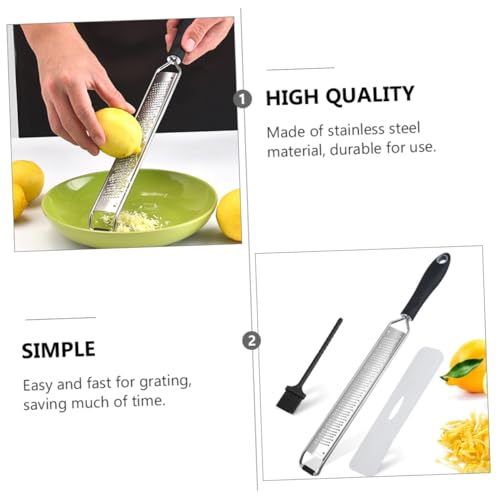 Rallador ergonómico de acero inoxidable para queso miniatura 7