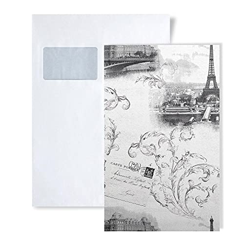 EDEM 1 ÉCHANTILLON S-9050-10 STATUS Papier peint intissé architecutre shabby chic | ÉCHANTILLON de Papier peint intissé au format A4