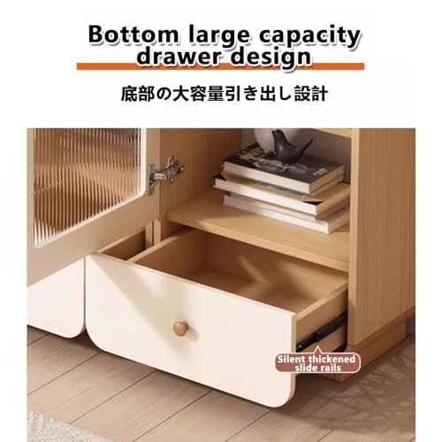 Metall-Vitrine mit Glastüren, Schrank für Sammlerstücke, moderner Büro- und Wohnzimmer-Organizer, stilvolle Küchen-Vitrine, robuster Metallrahmen – Bild 5