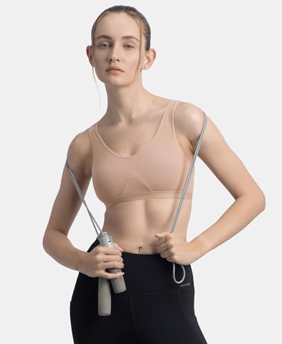Image of Jockey 1376 Active Bra | Wirefree | Non Padded | Full Coverage Slip-On with Wider Straps | Super Combed Cotton Elastane Fabric