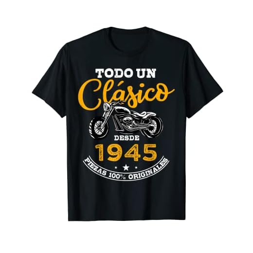 Motero Todo Un Clásico Nacido En 1945 77 años Cumpleaños Camiseta