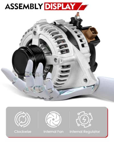 AOTPAT 100 Amp Alternator for Toyota Camry, RAV4 & Scion tC 2.5L – 11402 - Image 6