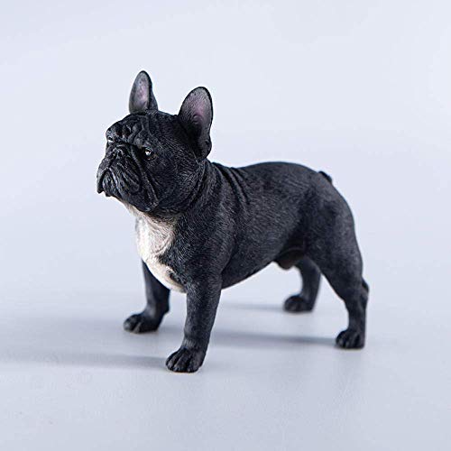Bouledogue français figurine voiture E1 - Égayez votre tableau de bord ennuyeux