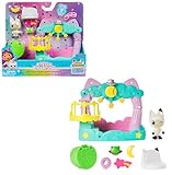 À ACCROCHER À LA MAISON DE POUPÉE DE GABBY - Chaque balcon se fixe aux fenêtres extérieures de la maison de poupée ; Retrouvez 1 figurine Pandy Pattes et des accessoires de maison de poupée super mignons comme un télescope, un canapé et bien plus encore