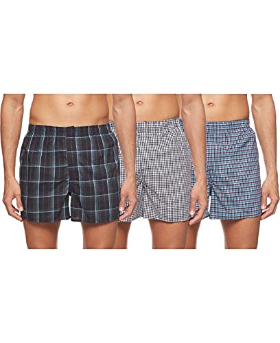Hanes Men's Ultimate Woven Boxers-Assorted Colors