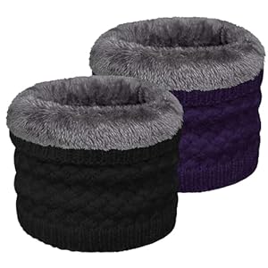 ehsbuy Tour De Cou Femme Cache Cou Homme Moto Hiver Thermique Snood Dames Écharpe Pour Le Visage Cyclisme Course Équitation