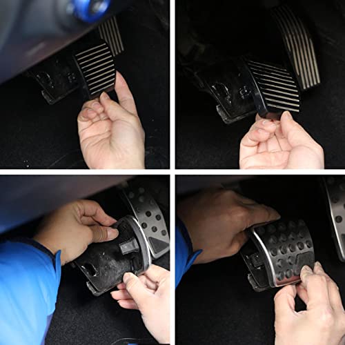 pedais de transmissão Para Jeep Renegade 2014-2021 Aço Inoxidável Auto Descanso de Freio a Gás Pedal