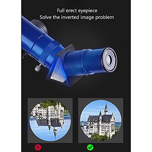 Télescope astronomique 50mm avec trépied réglable pour observation - 6