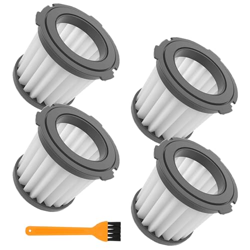 Filtres aspirateur Worx WX030L pour nettoyer la voiture et l'atelier - Lot de 4