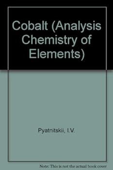 Hardcover Cobalt (Analysis Chemistry of Elements) Book