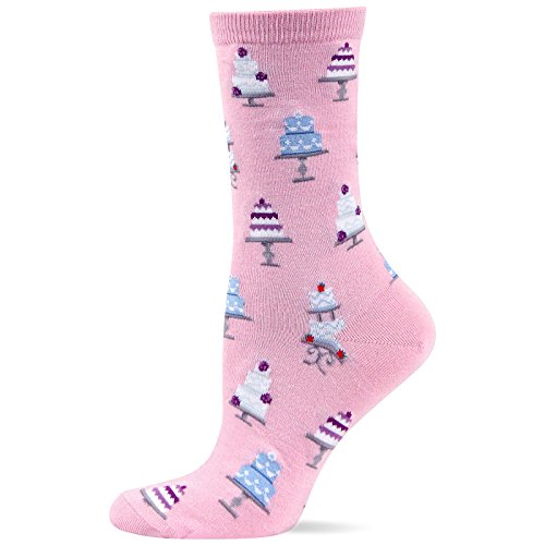 Hot Sox womens Wedding casual socks, Pink, 11-Apr US