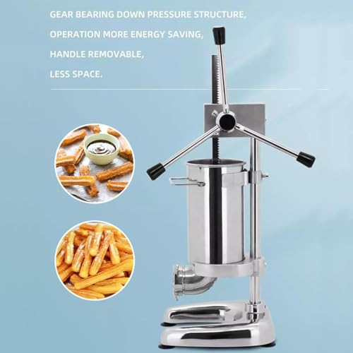Manuelle Churro- und Donut-Creme-Füllmaschine, Edelstahl, für Bäckereien, Dessertläden, Heimgebrauch