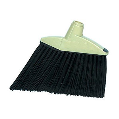 Magnolia Brush Flagged Plastic Bristle 12" Angle Broom (5 Pack)