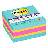 ポストイット 付箋 強粘着 超徳用 ノート キューブ マルチカラー 75×75mm 360枚 2027-SSAFG-AM
