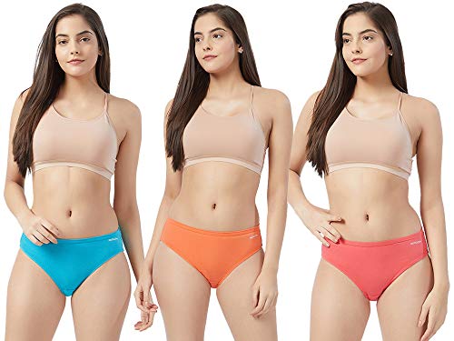 Image of Fruit of the Loom Women's Bikini(Colors and Prints May Vary) (Pack of 3)