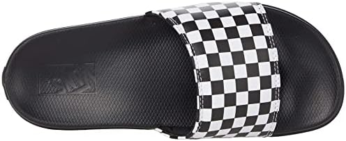 Vans La Costa Slide-On (Big Kid) (Checkerboard) White 5 Big Kid M | Image 1