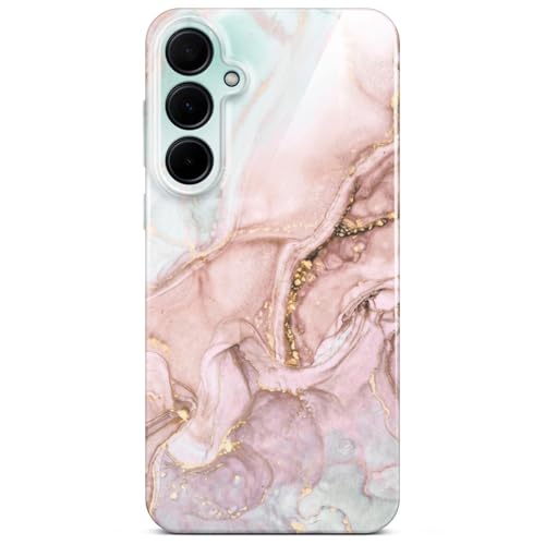 Coque marbrée rose Samsung A35 5G idéale pour sublimer votre style