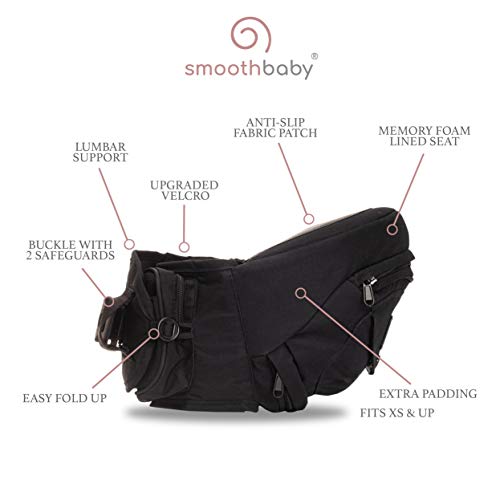 Smoothbaby® Babydrager One | in grootte verstelbaar van XS tot XL | 4 tot 36 maanden | lichte en ergonomische babydrager… - Image 5