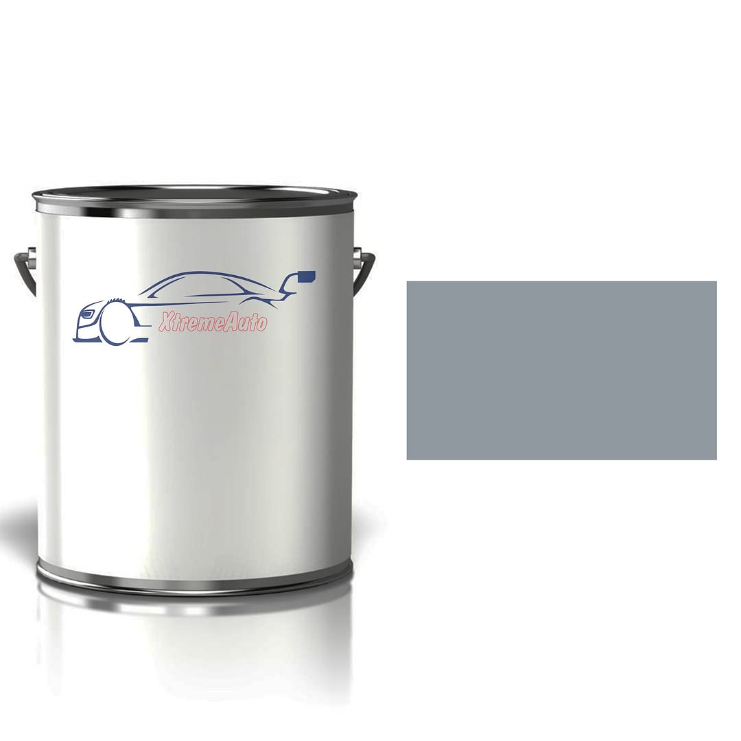 Xtremeauto RAL 7001 Silver Grey 1000ml /1L RAL Paint Tin/Can Satin Finish Paint DIY Indoor/Outdoor Perfect Finish Quick Dry Arts, Crafts, Furniture, Home, Garden