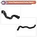 6 Pcs Engine Radiator Coolant & Heater Hose Set With PCV Pipe & Inlet Compatible With Chevy Vehicle 2011-2016 Cruze 1.4L, Replace#13251447 13251435 13291779 94543097 25193343 55596898