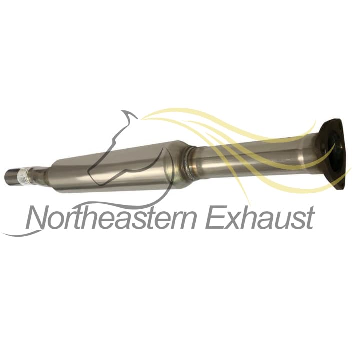 Pair Of Stainless Steel Exhaust Mufflers For 2005-2009 Subaru Outback 2.5L - Direct Fit