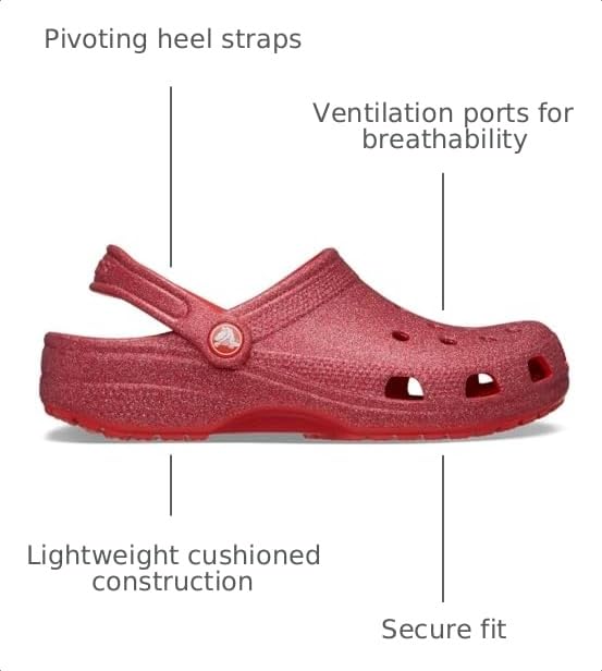 Image of Crocs Classic Clogs - Glitter
