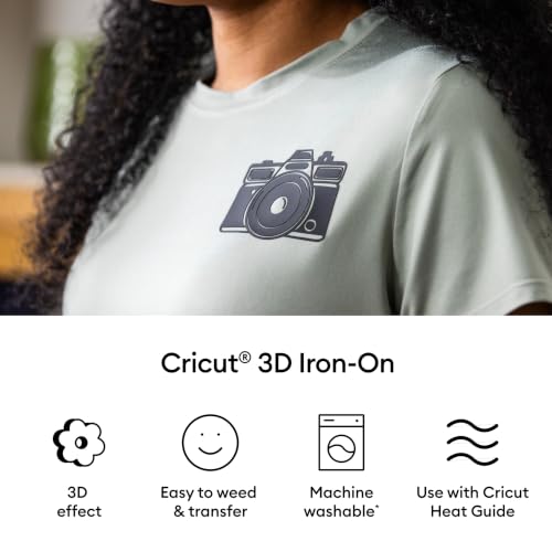 Cricut 3-D Iron-On - 5ft Bold Sampler, 12in x 12in Sheets (5 Count) - image 3