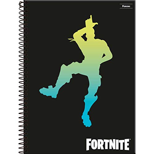 Caderno 01 Matéria Capa Dura, Pacote com 4 Cadernos, Capas Sortidas, 96 Folhas, Foroni, Modelo 6420