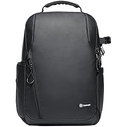 Mochila Fotográfica Discreta TARION TR-L Mochila para cámara Mochila impermeable para cámara con compartimento para computadora portátil de 14 '', Mochila profesional de gran capacidad con cubierta para la lluvia