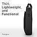 Targus 15-16 Inch Classic Slim Laptop Bag, Black - Ergonomic Briefcase and Messenger Bag - Spacious Foam Padded Laptop Bag for 16