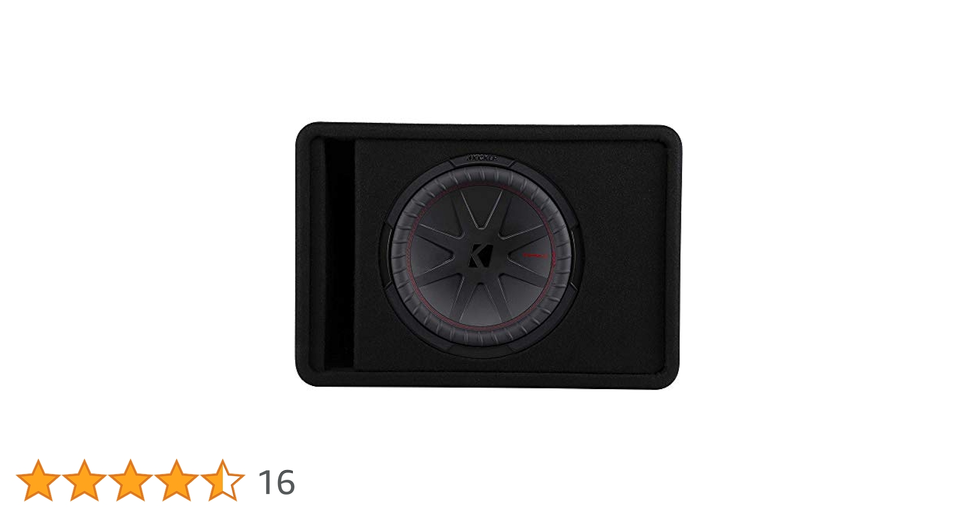 KICKER CompR 12インチ サブウーファー ボックス付き Amazon.co.jp: KICKER トリプル12インチ コンプロードサブ