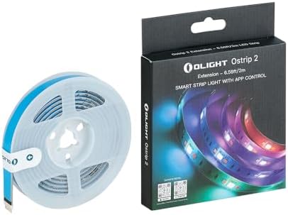 OLIGHT Ostrip2 Extend LED Strip Light Bundle with Sphere C Smart Night Light image 5