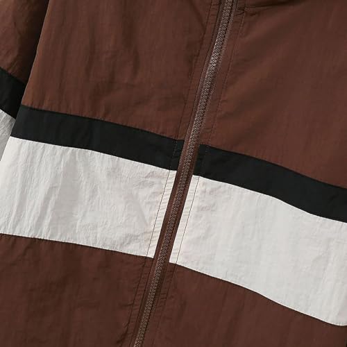 Boys Zip up Hoodie Coats Thin Lightweight Striped Cute Jackets with Pockets Kids Toddler Fall Casual Outwear Tops2