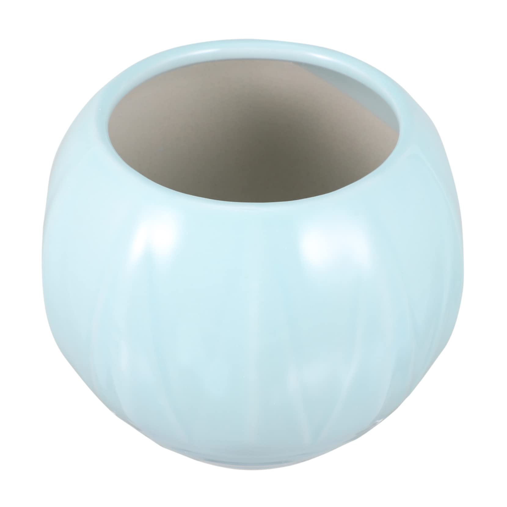Pot de fleurs céramique élégant blanc cache-pot chic design pour salon