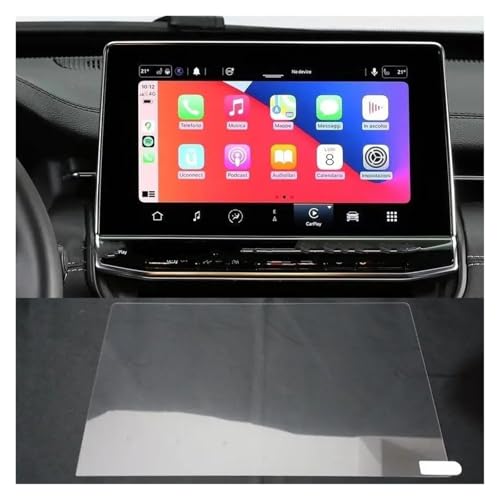 Film navigation protection verre trempé Jeep Compass résout reflets et rayures 10.1 pouces