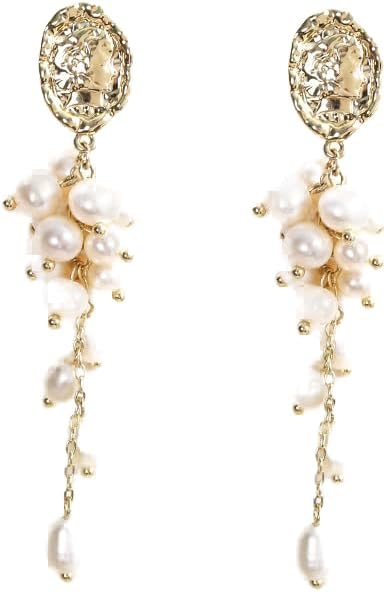 NONNYL Gifts for Wife Jewelry - Pearl Jewelry Earrings for Women, Birthday Jewelry for Girlfriend, Valentine's Day for Wife, Mother's Day for Mom Grandma N7015