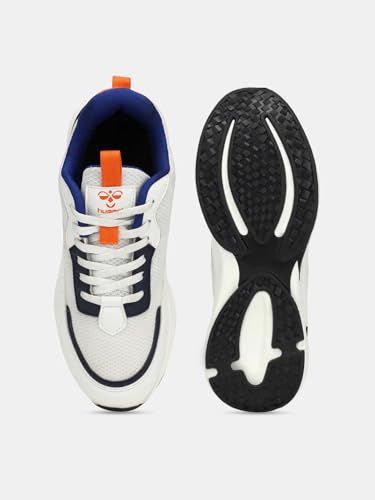 Image of hummel Blaze Lace Up Sports Shoes for Men with Lightweight TPR Sole Comfortable Breathable and Slip Resitant Ideal for Running Walking Gym Trekking Hiking