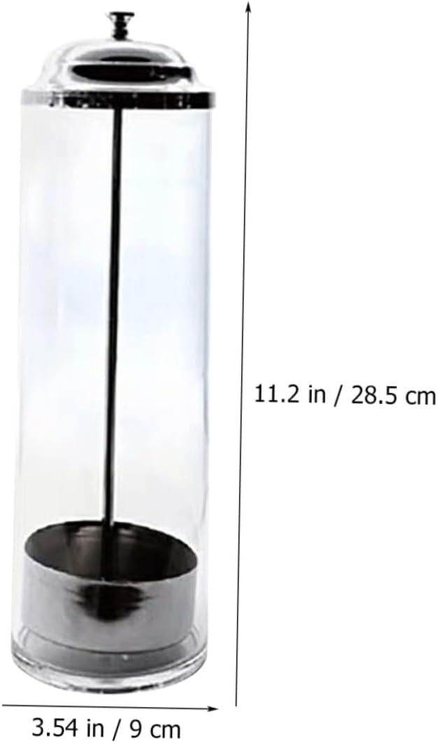 Plastic Straw Dispenser Stand for Counter Use Kitchen Holder