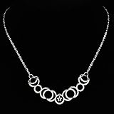 Zoom IMG-1 qhqqxn collana con fasi lunari