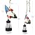 WONDHOME Solar Hanging Gnome Garden Statue Climbing Rope Gnome with LED Lantern Outdoor Decor Tree Hugger Yard Porch Wall Decoration Christmas Birthday Gift for Mom Women