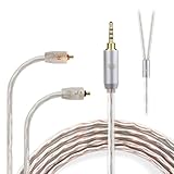 okcsc IPX T2 to 2.5MM 4 Core Upgraded Replacement Cable Earphones Cable for ETYMOTIC EVO UE Premier WESTONE PRO X Series(X10 X20 X30 X40 X50) MACH80/70/60/50/40/30/20/10 3.94FT