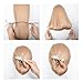 4 Pcs Flower Hair Bun Maker Elegant Lazy Hair Curler Rhinestone Hand-Embroidered French Butterfly Twist Scrunchies Hairstyle Shaper Accessories Sparkly Ball Clip for Women Long Hair