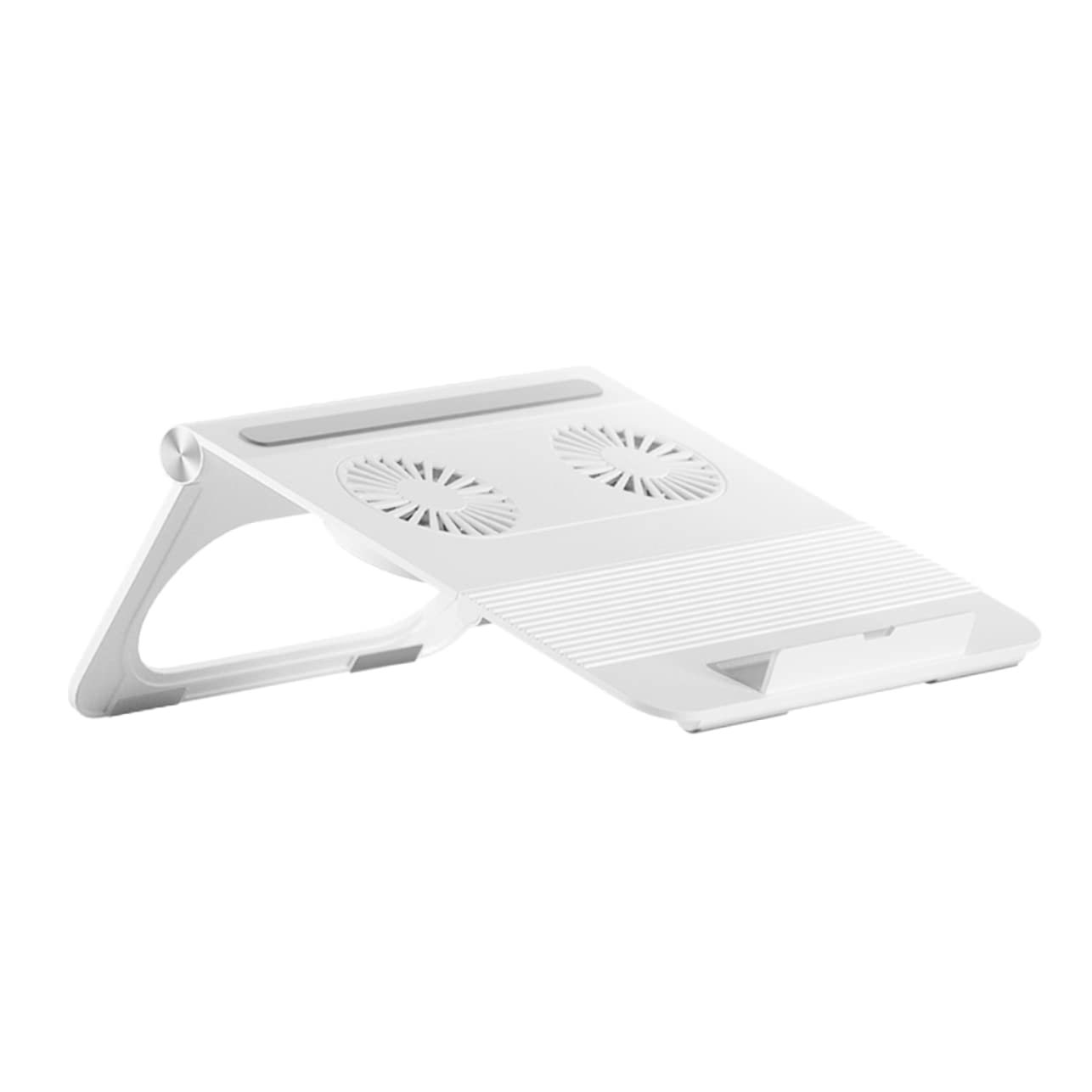 SHINEOFI Laptop con Ventole Raffreddamento Doppie Base Antiscivolo per Notebook e Pc Portatili Design Ergonomico per Scrivania